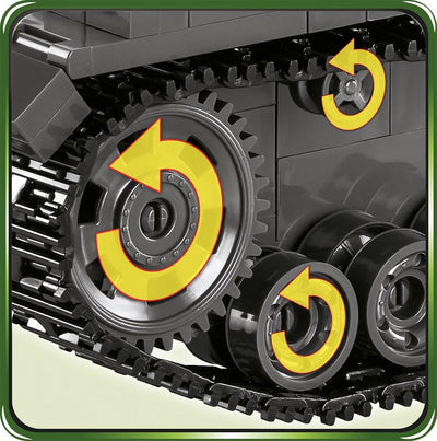 WWII Flakpanzer IV Wirbelwind - COBI 2548 - 590 Bricks - BRICKTANKS