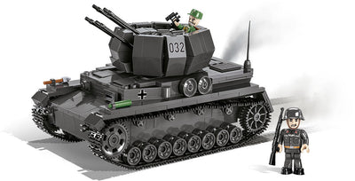 WWII Flakpanzer IV Wirbelwind - COBI 2548 - 590 Bricks - BRICKTANKS