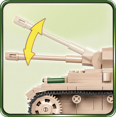 WWII Panzerkampfwagen IV Ausf. - COBI 2546 - 555 Bricks - BRICKTANKS