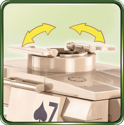 WWII Panzerkampfwagen IV Ausf. - COBI 2546 - 555 Bricks - BRICKTANKS