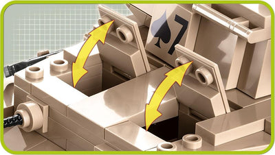 WWII Panzerkampfwagen IV Ausf. - COBI 2546 - 555 Bricks - BRICKTANKS