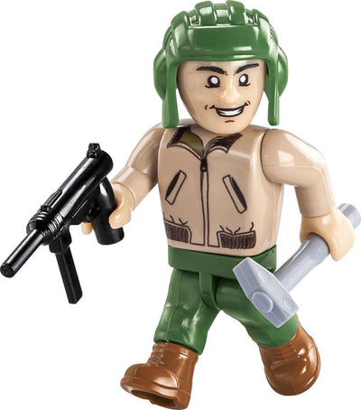 WWII Sherman M4A3E2 - COBI 2550 - 720 Bricks - BRICKTANKS